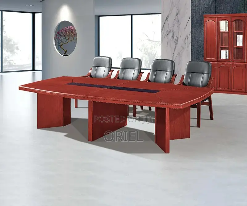 Boardroom Table : Modern Mahogany Office Conference Meeting Table