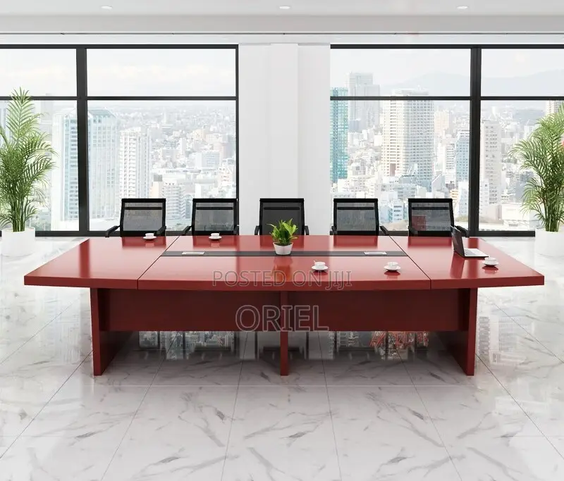 Boardroom Table : Modern Mahogany Office Conference Meeting Table