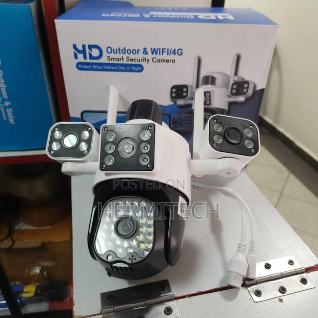 Triple Lens Wifi Camera Electric Powered - thumbnail 2