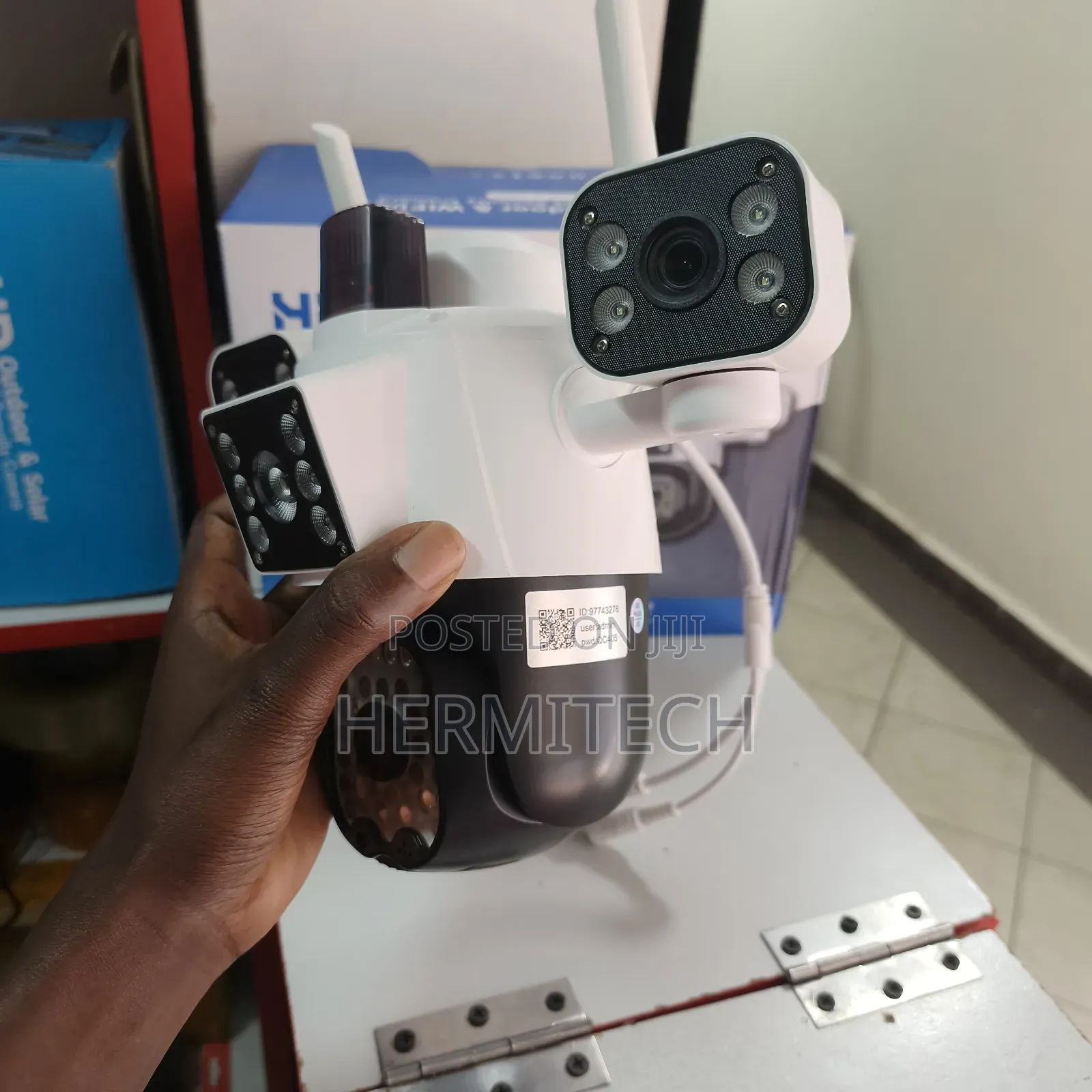 Wifi Cameras Electric Models CCTV With Alarm Siren