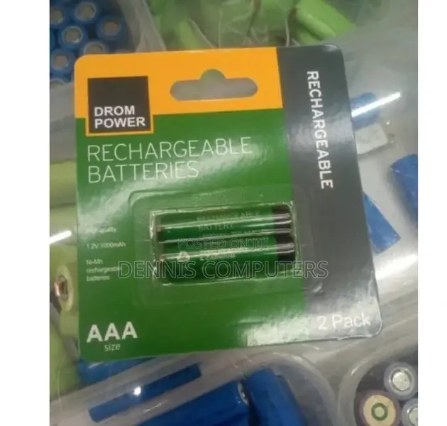 Drom Power Triple Aaa Rechargeable Battery