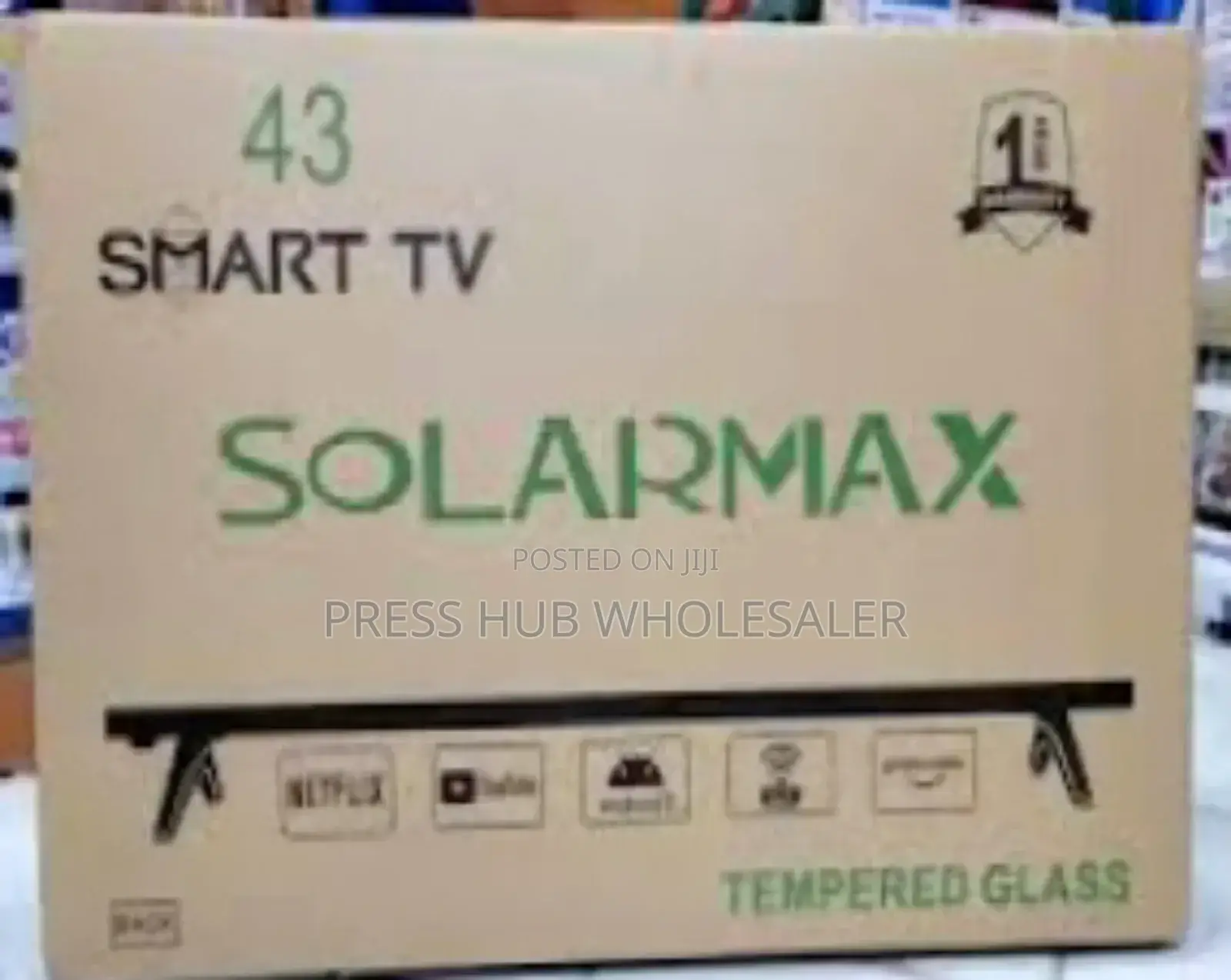 43-Inch Solarmax Smart Android Tv.