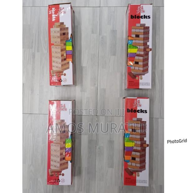 *Coloured Jenga Restocked* - main view