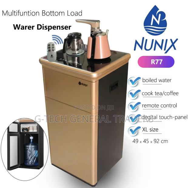 Nunix Bottom Load Hot And Warm Water Dispenser With Coffee Maker - thumbnail 3