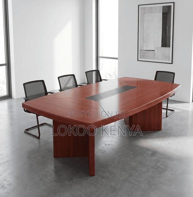 Boardroom Table; 2 M Boardroom Office Boardroom Table Table - thumbnail 2