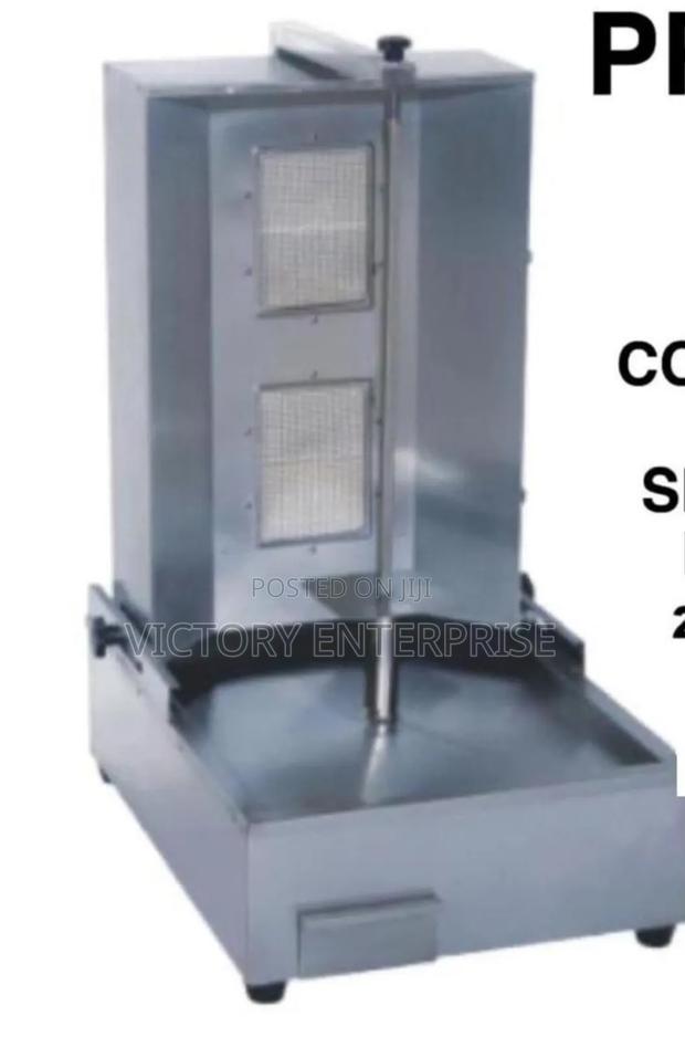Commercial Gas Shawarma Machine 2 Burner