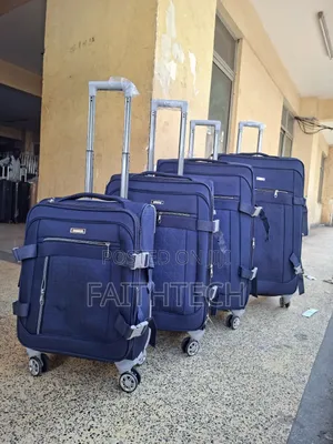 Managerial 4 in 1 Fabric Laxurious Suitcase Briefcase Travel Bag