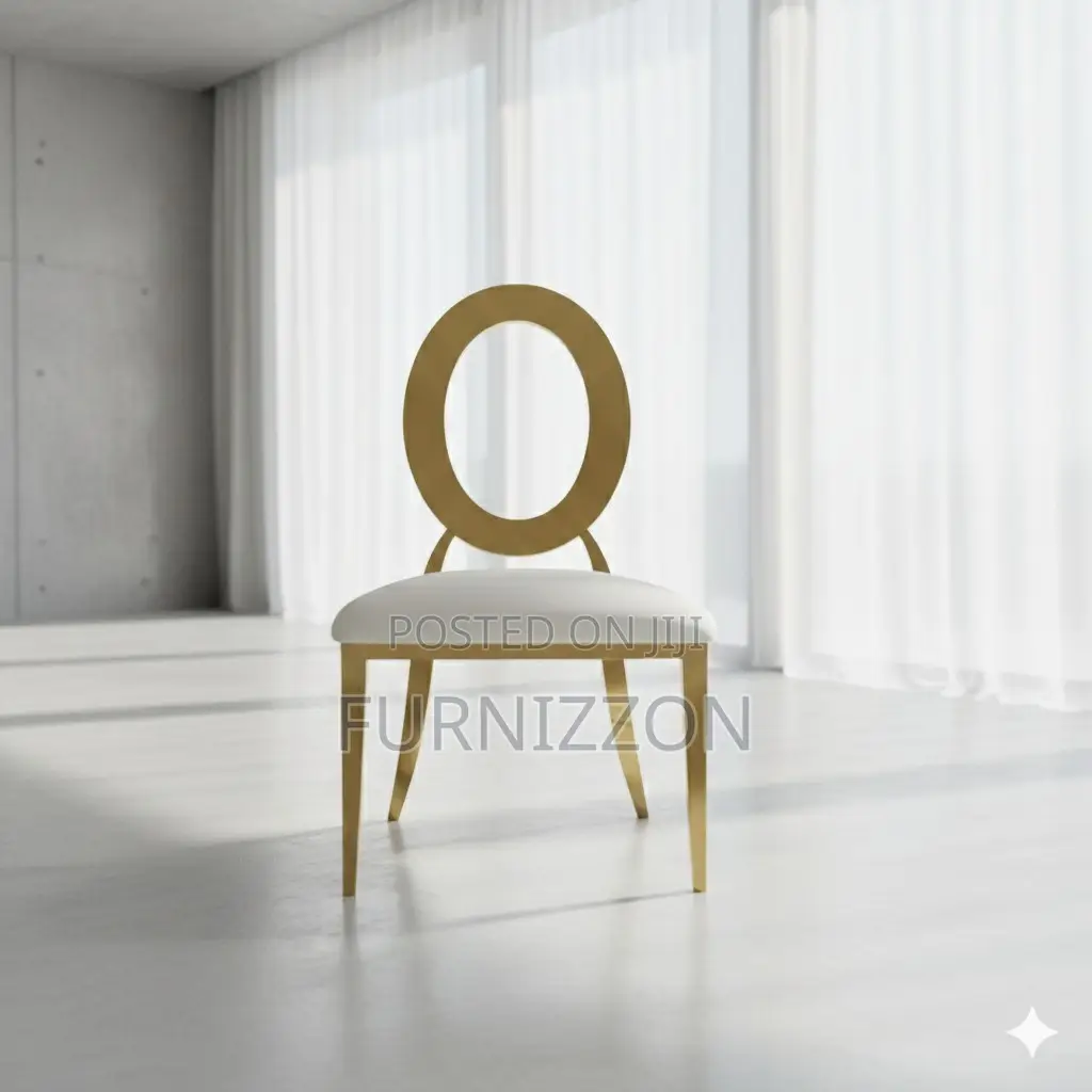 Luxury Gold O Back Event Chair