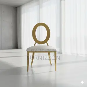 Luxury Gold O Back Event Chair