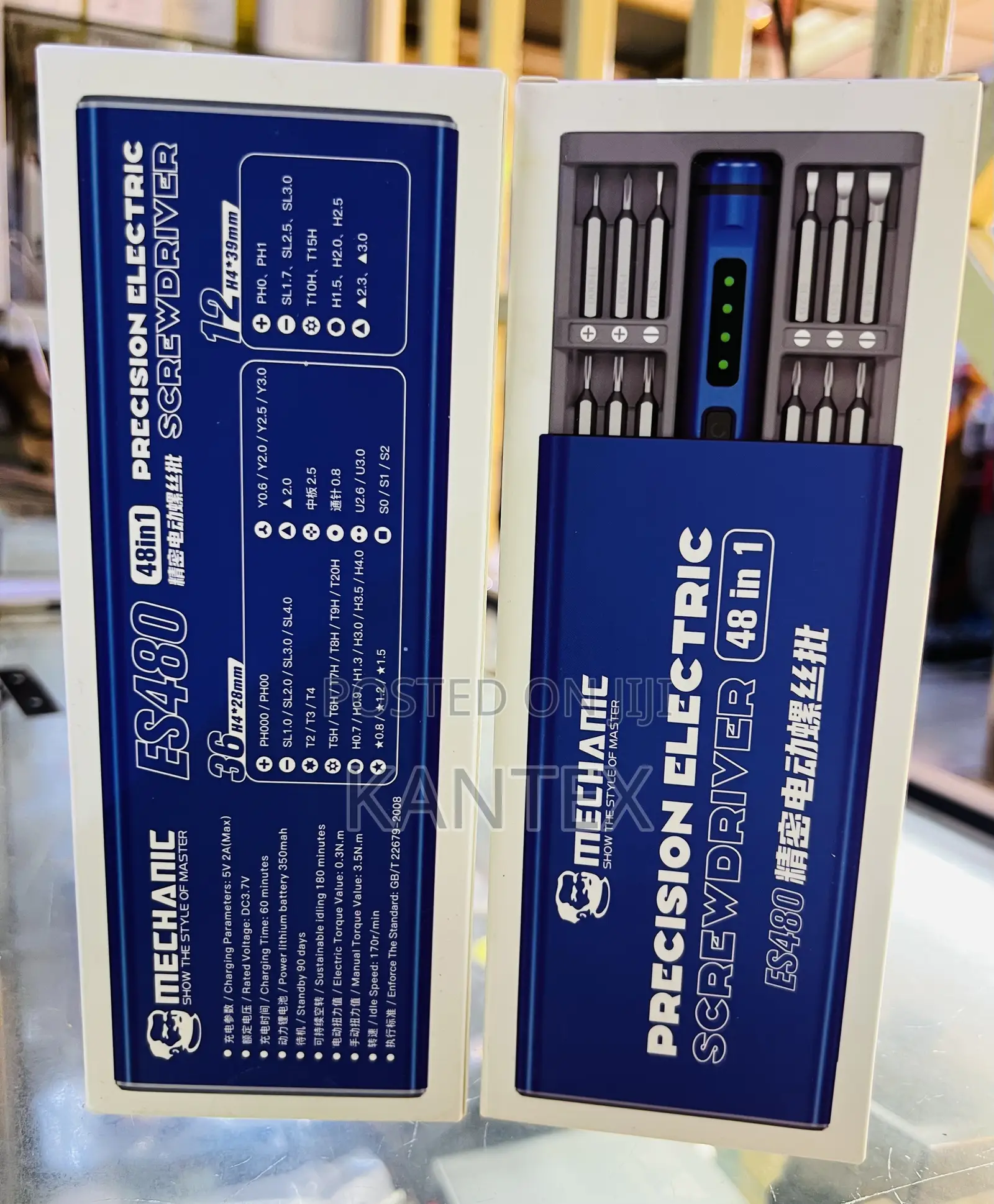 Mechanic Precision Electric Screwdriver 48 in 1 Es480