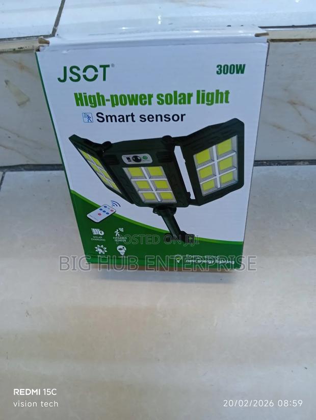 Jsot 300w Solar Street Light - main view