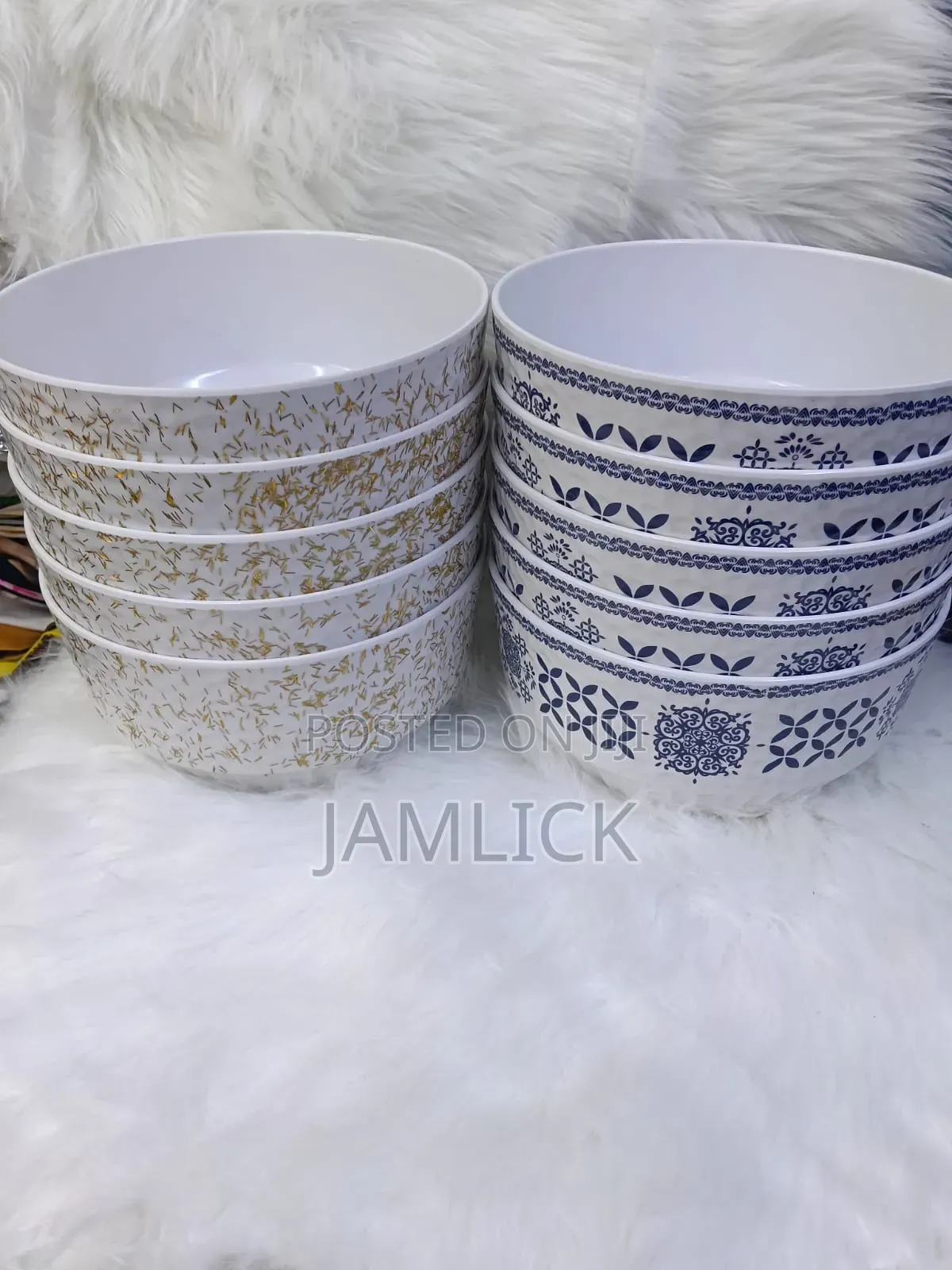 6pcs Melamine Serving Bowl Set –Cd