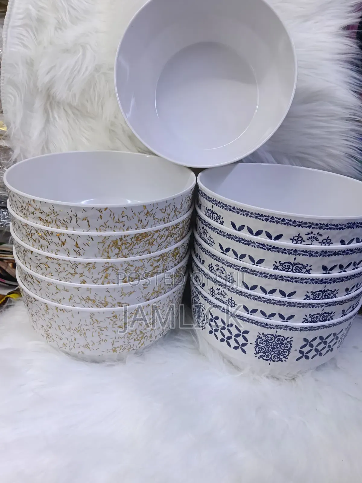6pcs Melamine Serving Bowl Set –Cd