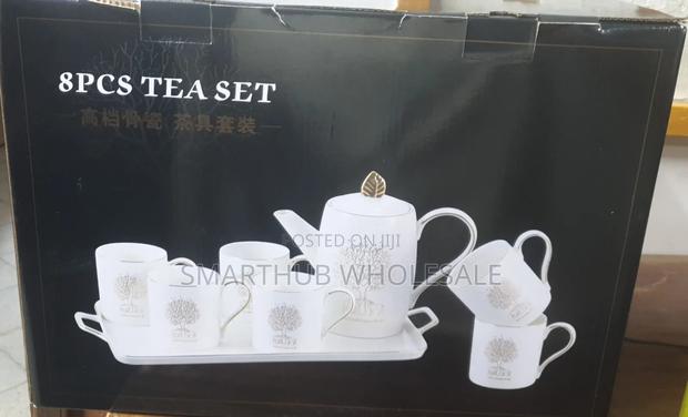 8pcs Ceramic Tea Set - thumbnail 2