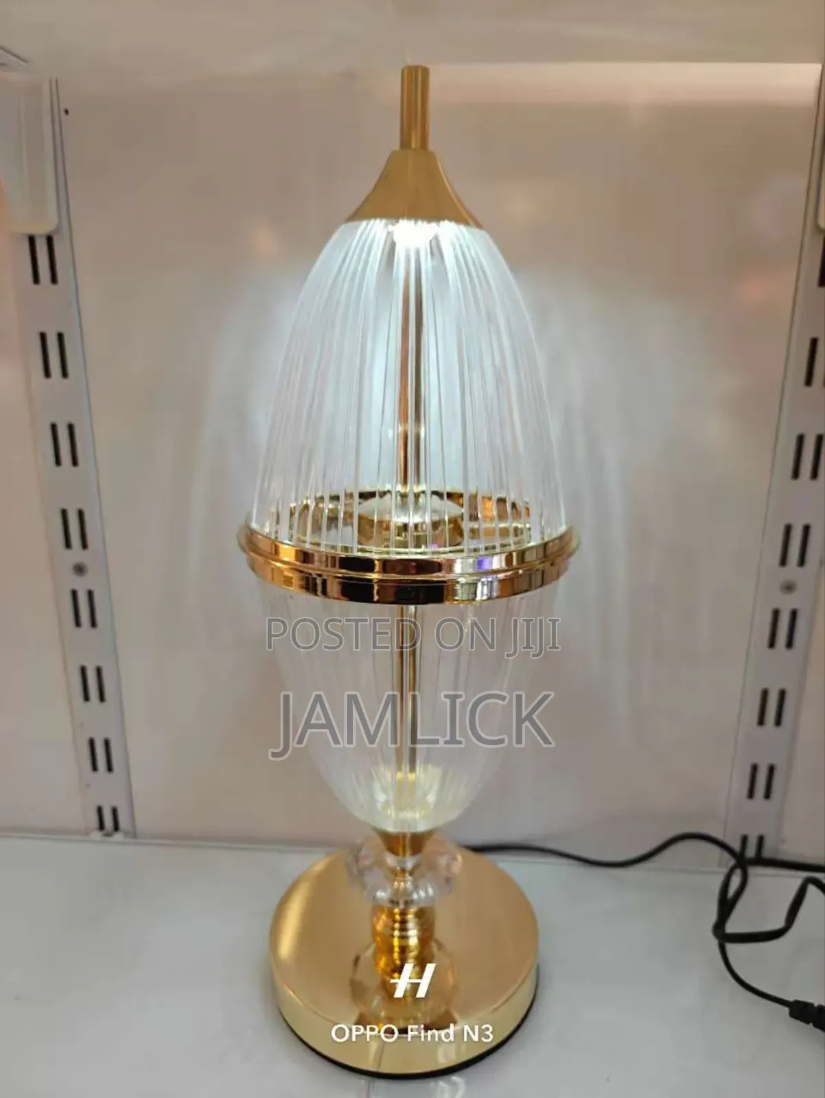 Double Bulb Table Lamp –Cd
