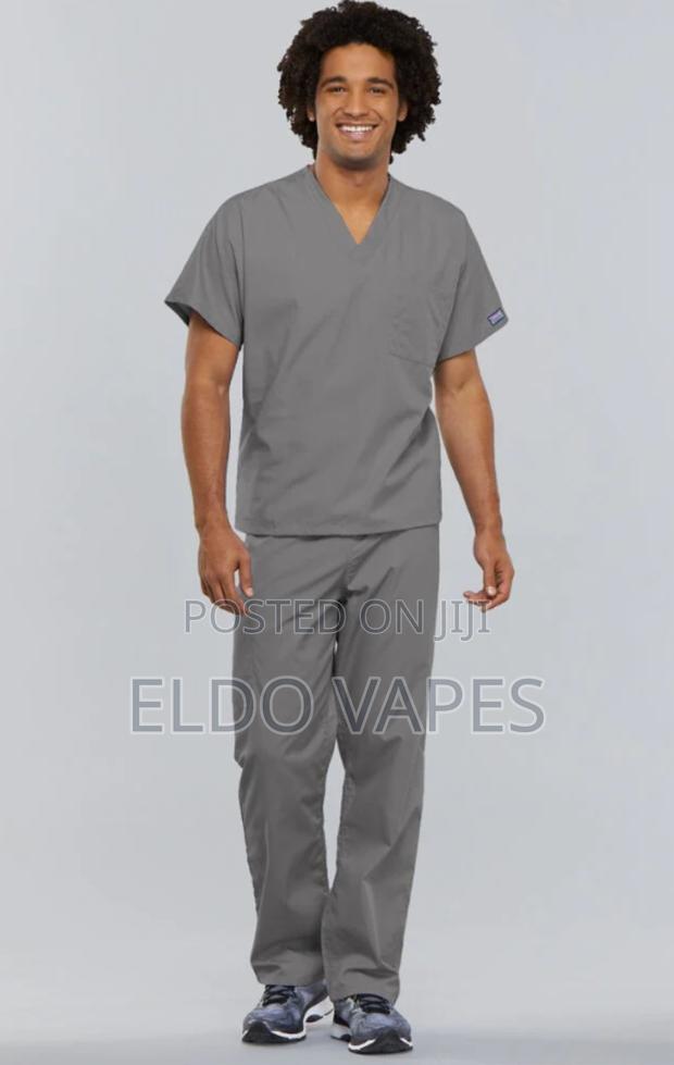 Medical Scrubs - Gray (Sizes: S, M, L and Xl)