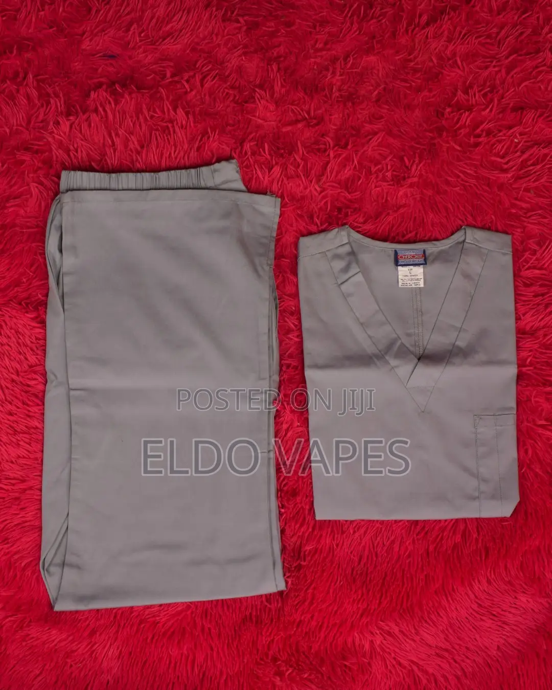 Medical Scrubs - Gray (Sizes: S, M, L and Xl)