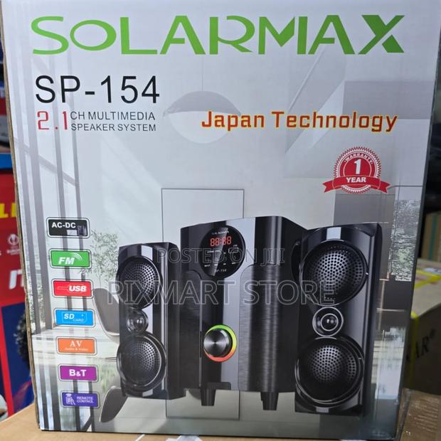 Multimedia Subwoofer System With Led Display Remote