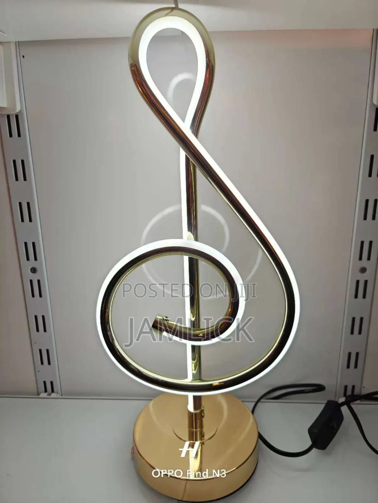 Decorative Spiral Table Lamp –Cd