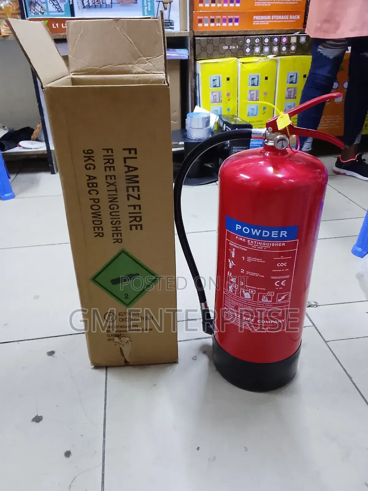 9 Kg Fire Extinguisher Dry Powder