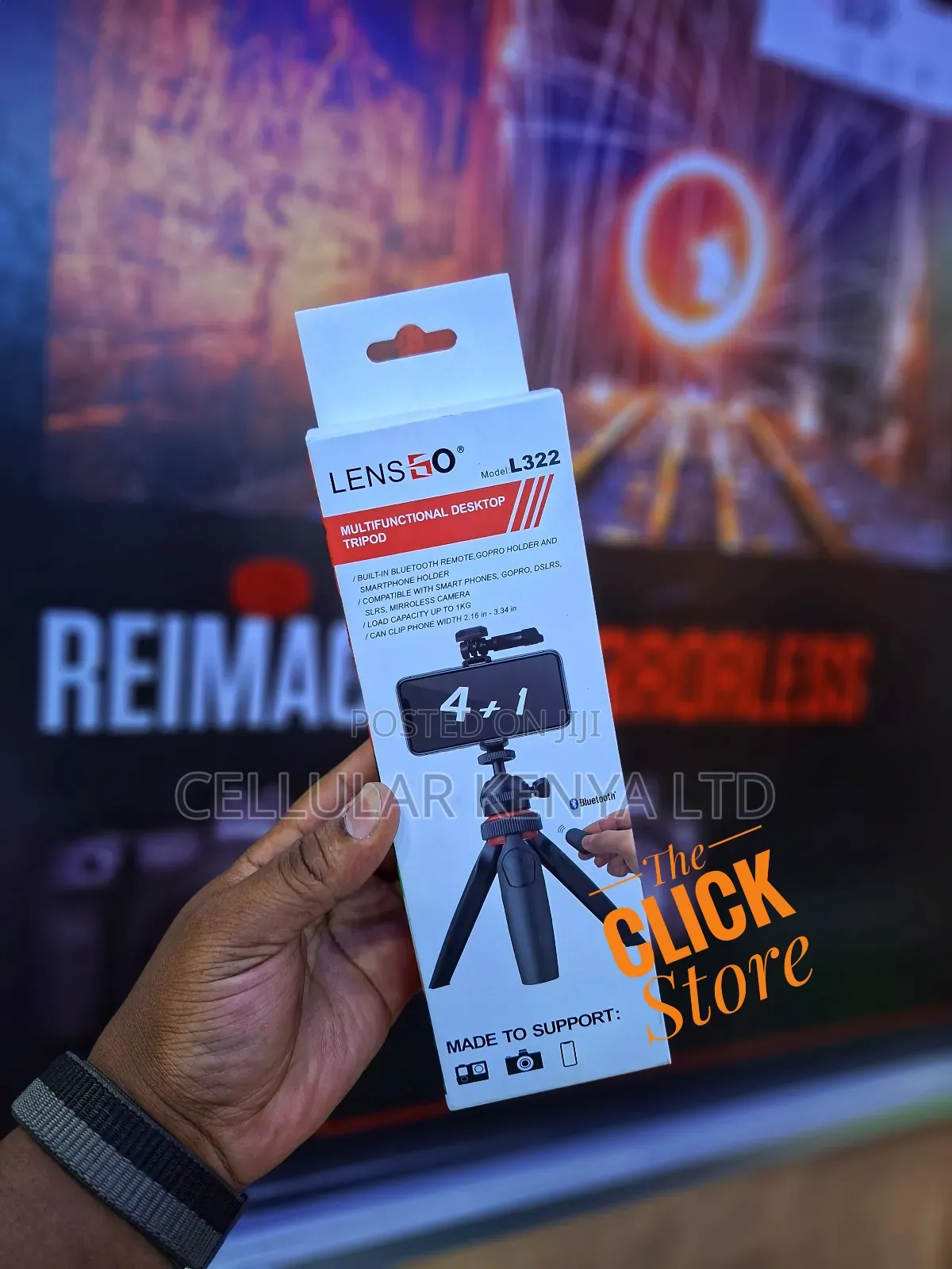 Lensgo L322 Table Top Bluetooth Mini Tripod