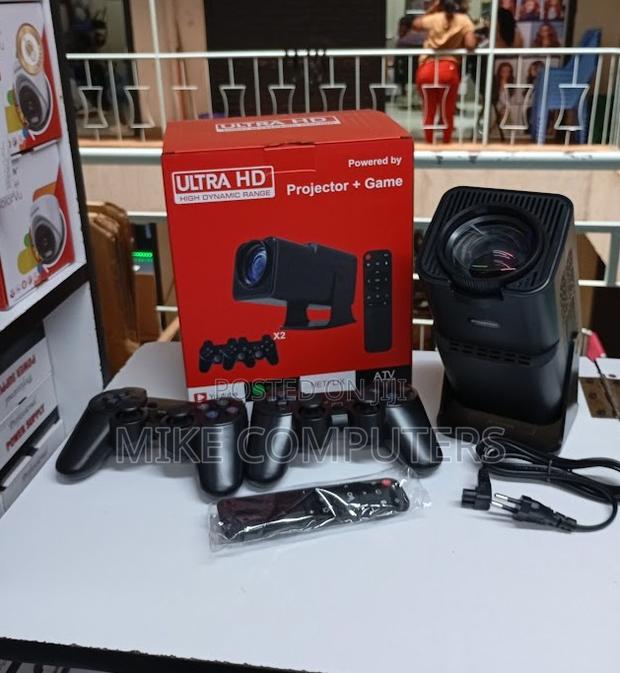 Game Projector 2 in 1 , Portable Projector With Controller Gamepad - main view
