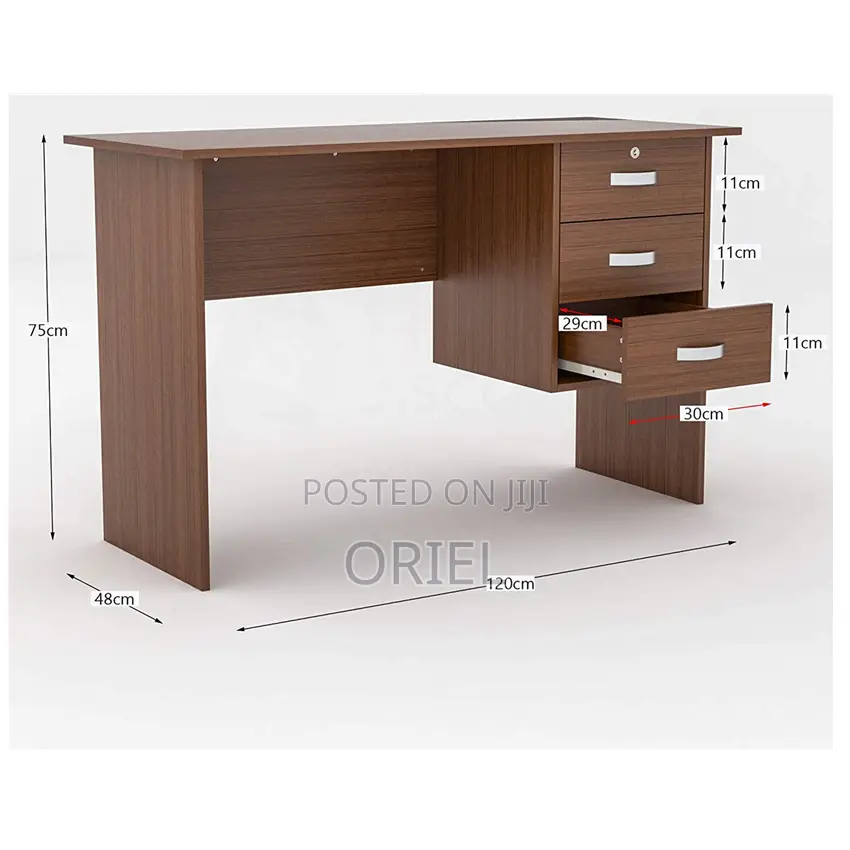 Modern Study Desk : 1.2m Home Library Study Desk