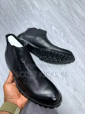 High Quality Leather Men Clarks Boots