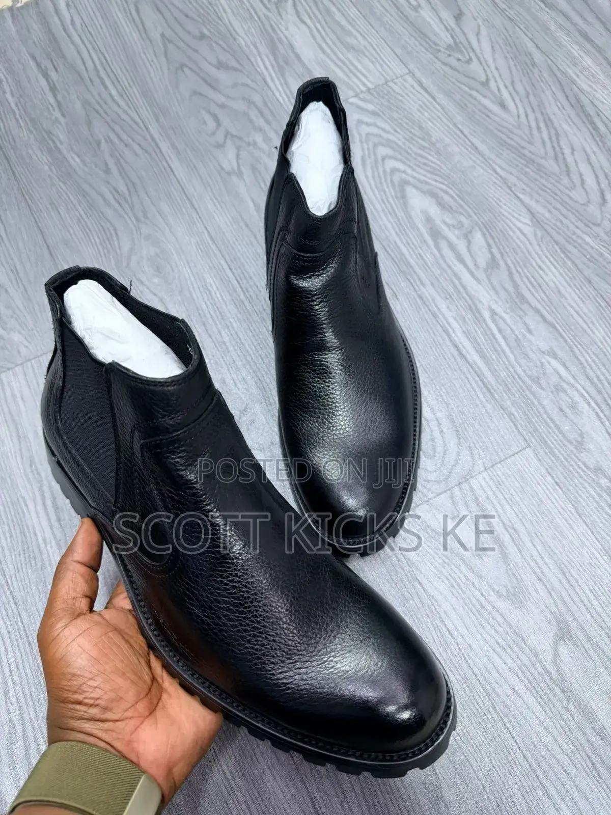High Quality Leather Men Clarks Boots