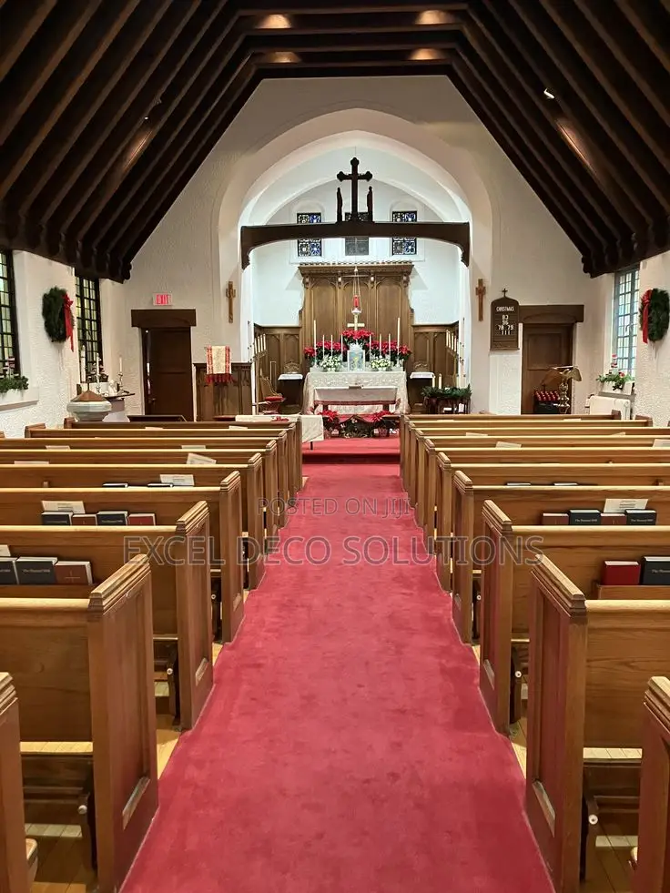 Luxury Red Church Carpet – Delta Wall to Wall