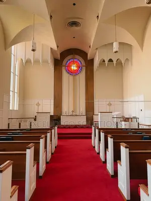 Luxury Red Church Carpet – Delta Wall to Wall