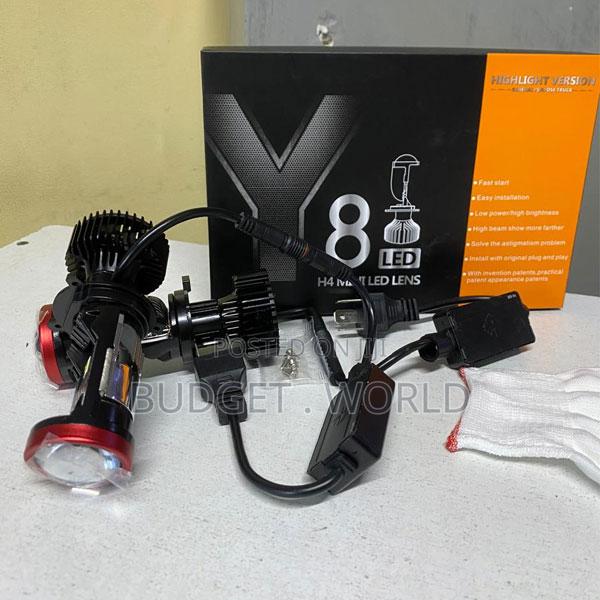 Universal H4 Y8 Mini Led Headlamp Bulb - main view