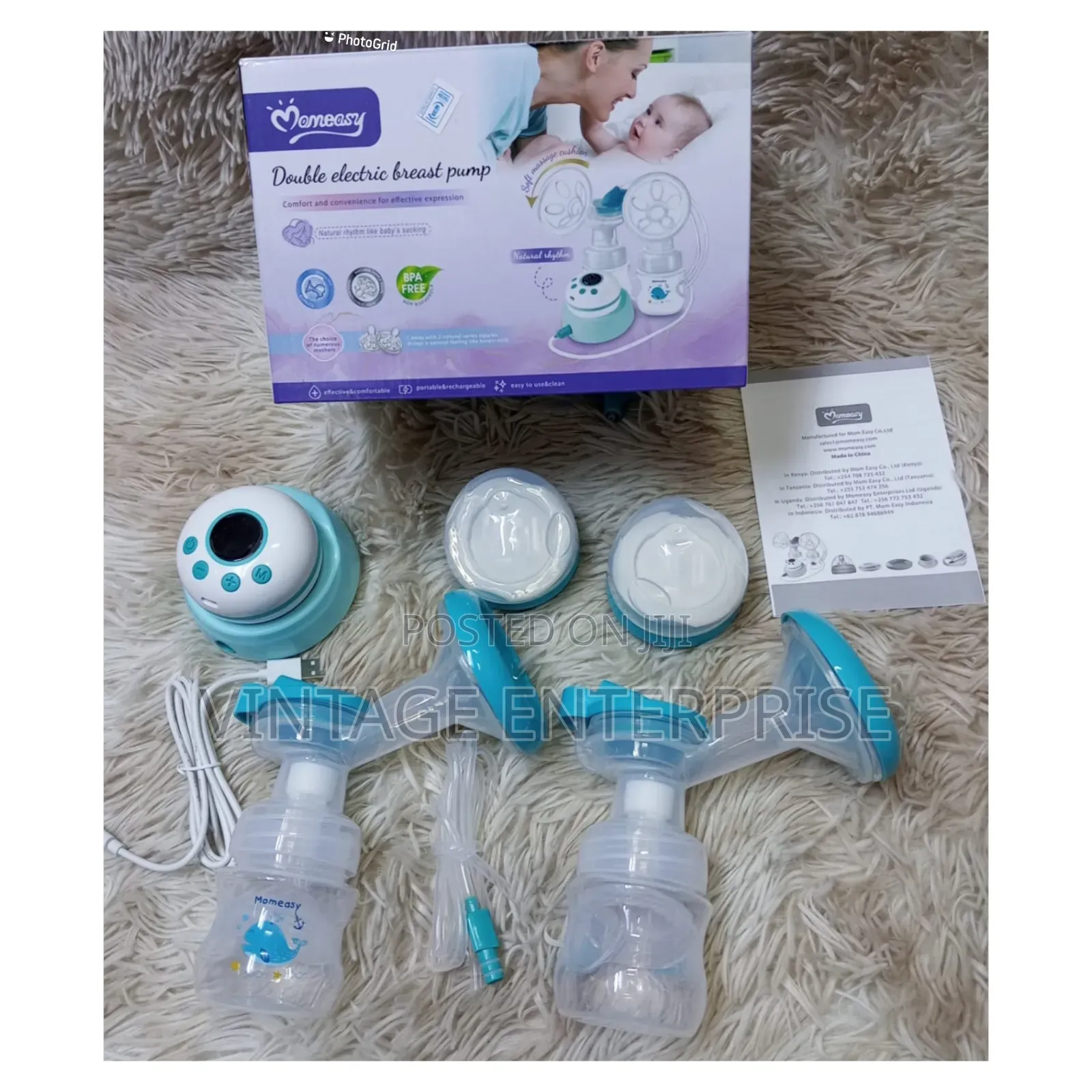Momeasy Double Electric Breast Pump