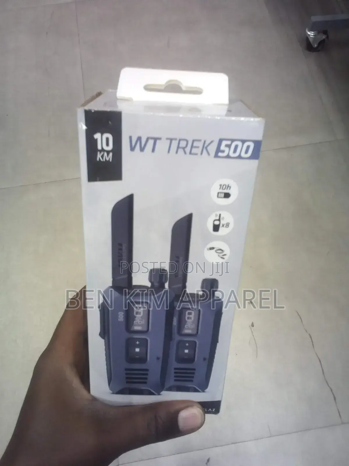 10kms Range 10hrs Waterproof Usb C Rechargeable Walking Talkies 2.