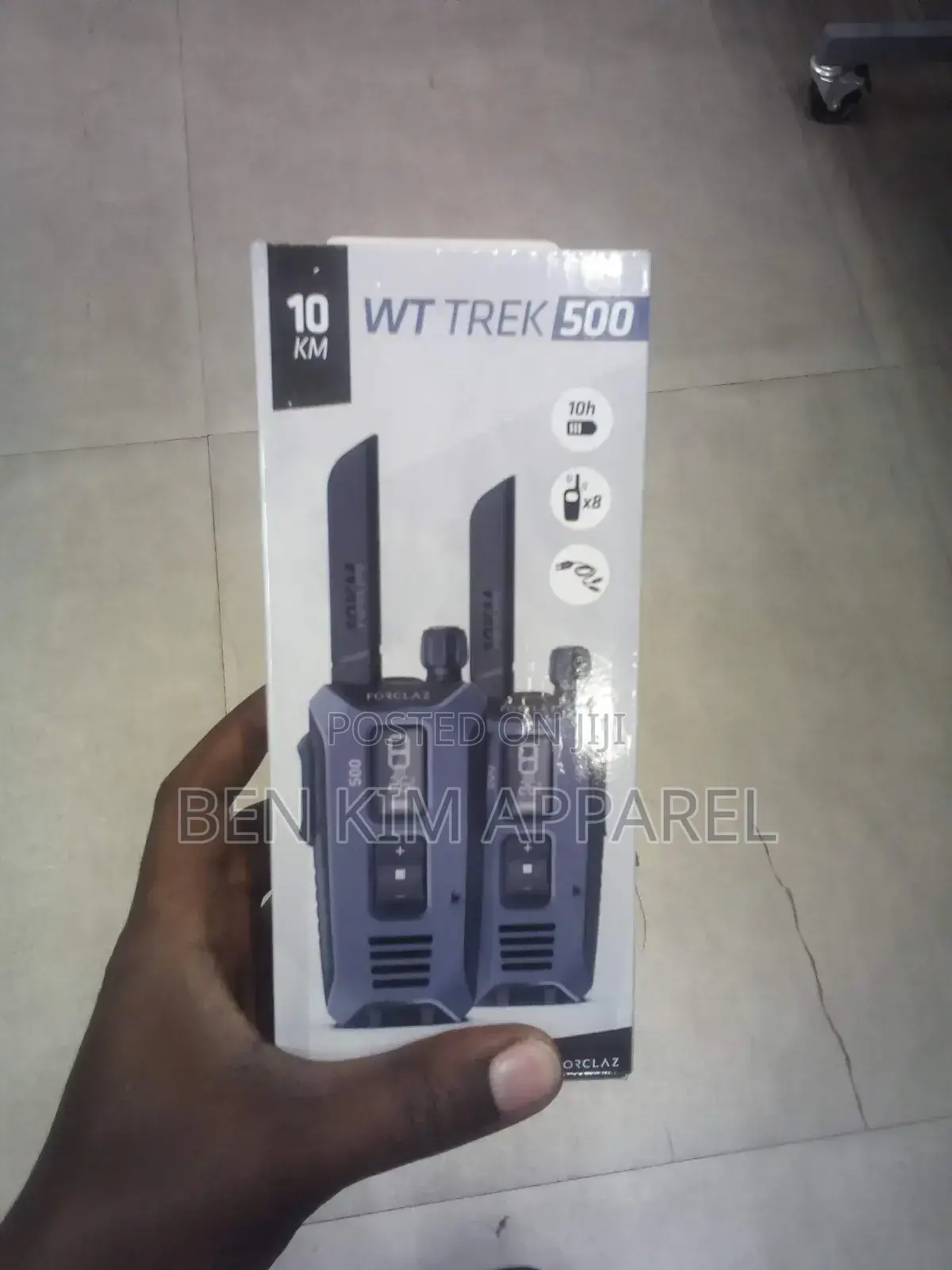 10kms Range 10hrs Waterproof Usb C Rechargeable Walking Talkies 2.