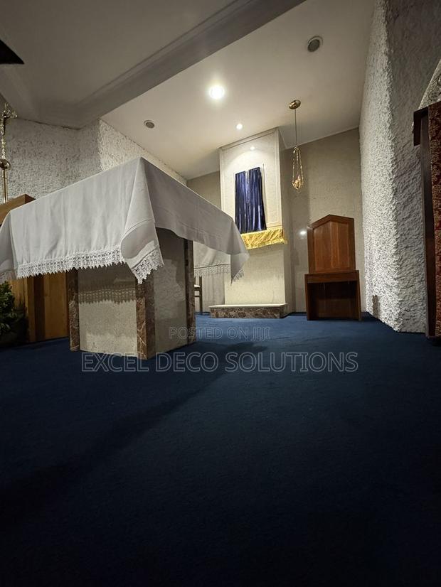 Luxury Red Church Carpet – Delta Wall to Wall - thumbnail 3