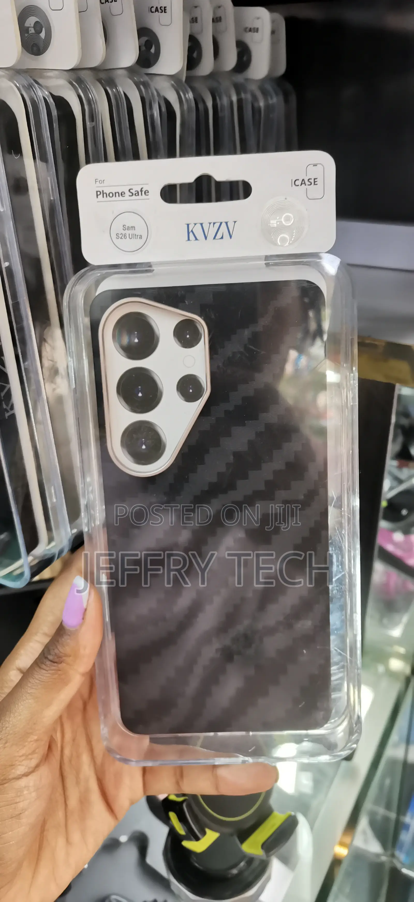 Kevlar Samsung Galaxy S26 Ultra Magsafe KVZV Carbon Fiber Case