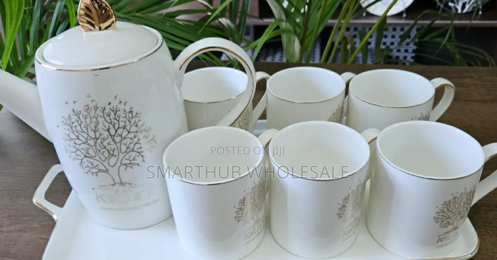 Tea Set- 8 Pc Ceramic Tea Set