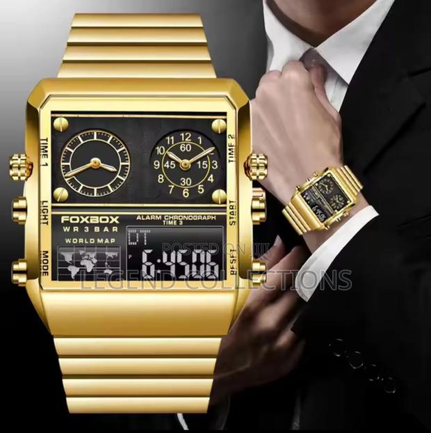 Foxbox Dual Display Watch - main view