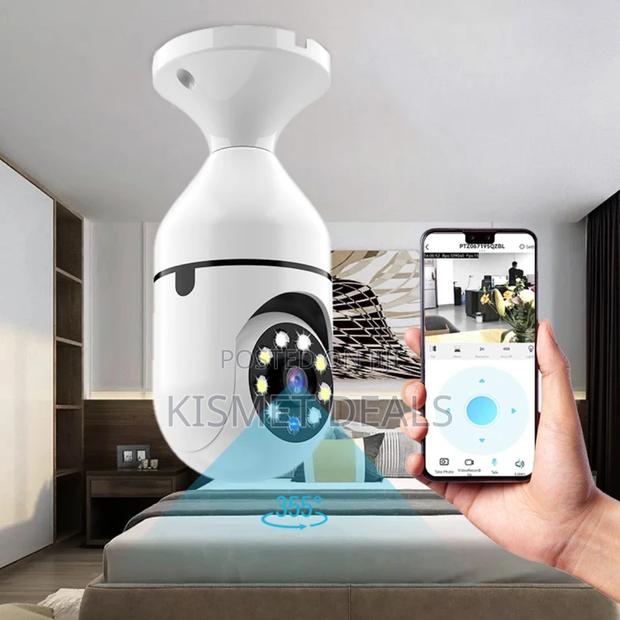 Wifi Panoramic Light Bulb Security Camera 360° View - thumbnail 3