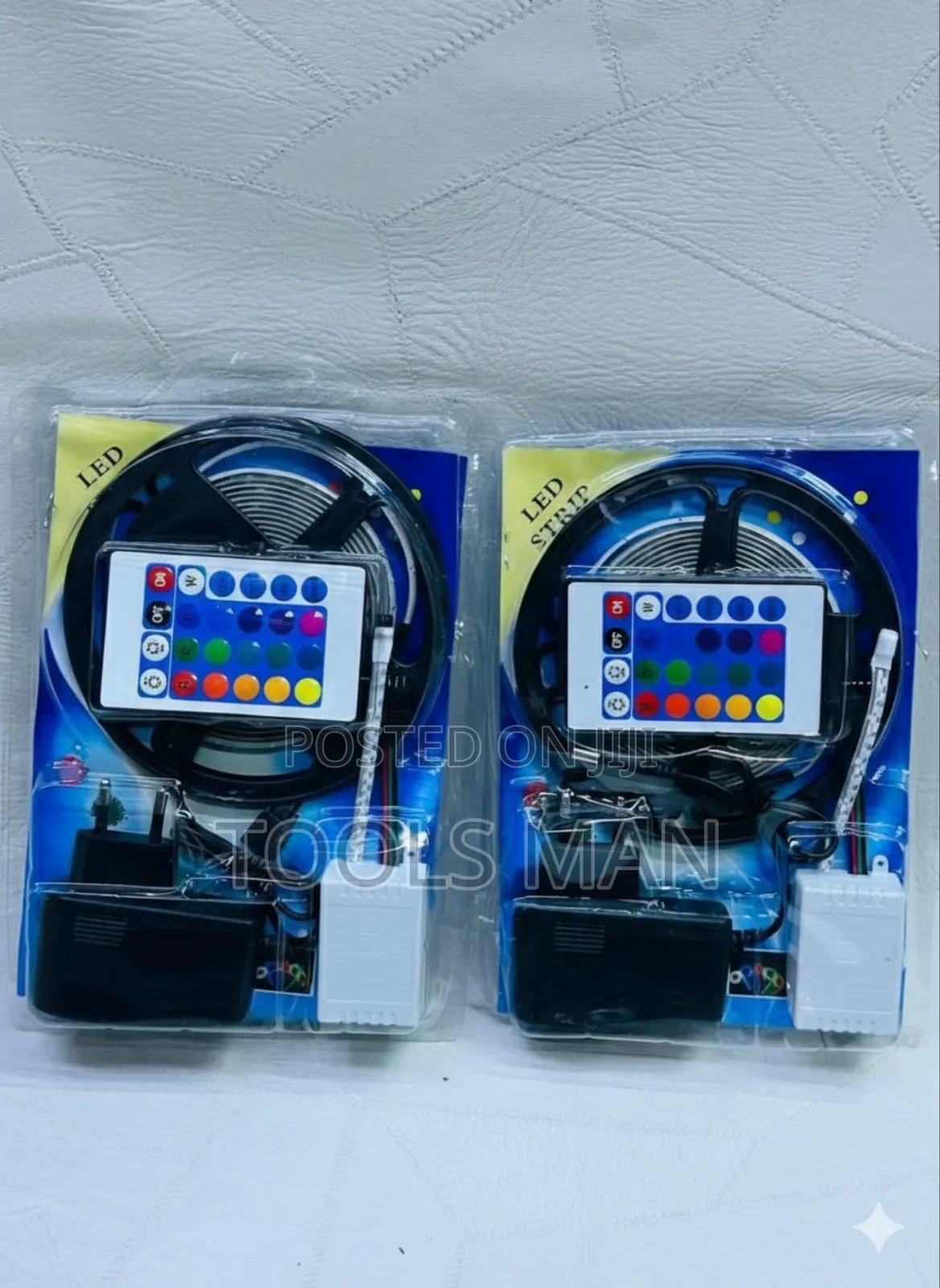Snake Light.5m RGB Led Strip Light Kit With Remote Adapter.