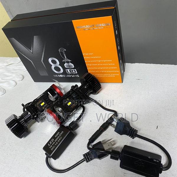 Y8 Mini Led H4 Car Light Bulb - main view
