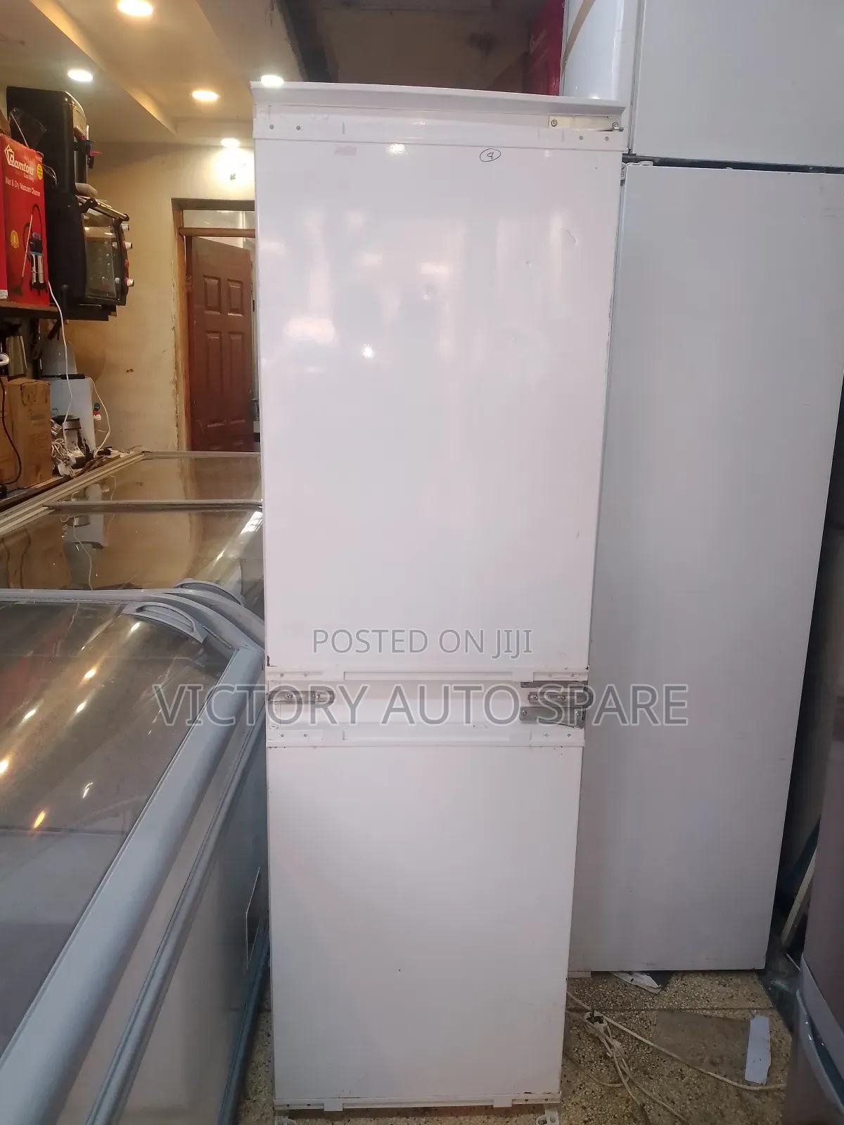 White Bottom Freezer Refrigerator