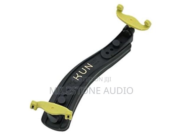 Kun Original Violin Shoulder Rest, Black