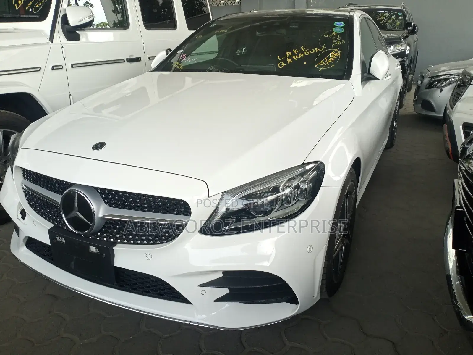 Mercedes-Benz C200 2018 White