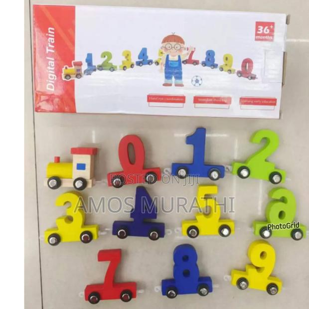 *Numbers Train* - main view