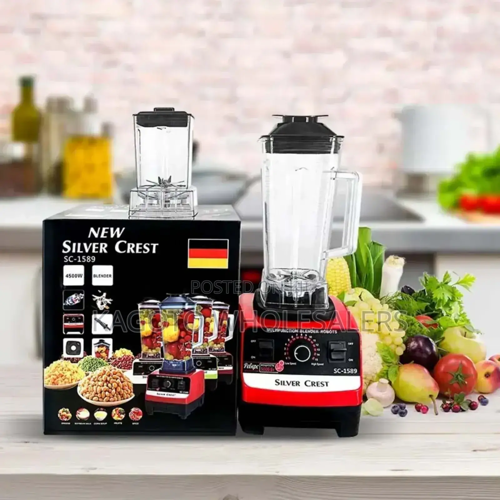 Silver Crest Commercial Blender