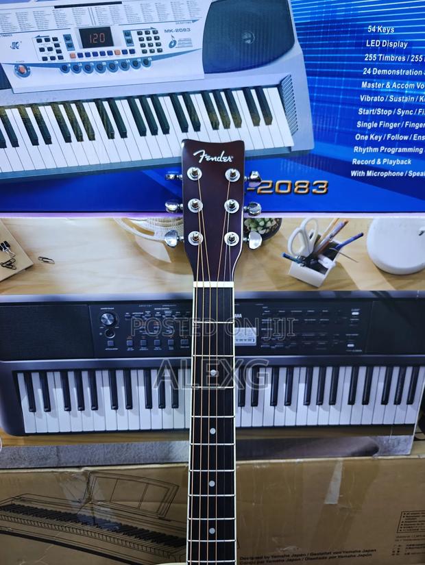 Sunburst Fender Acoustic - thumbnail 4