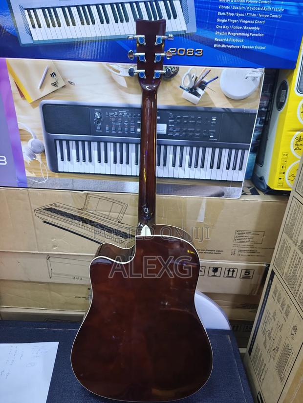 Sunburst Fender Acoustic - thumbnail 5