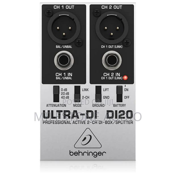 Behringer Di20 2 Channel Di-Box/Splitter - main view